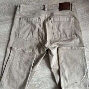 Revtown Mens Khaki Denim - Sharp - Sz 32x30